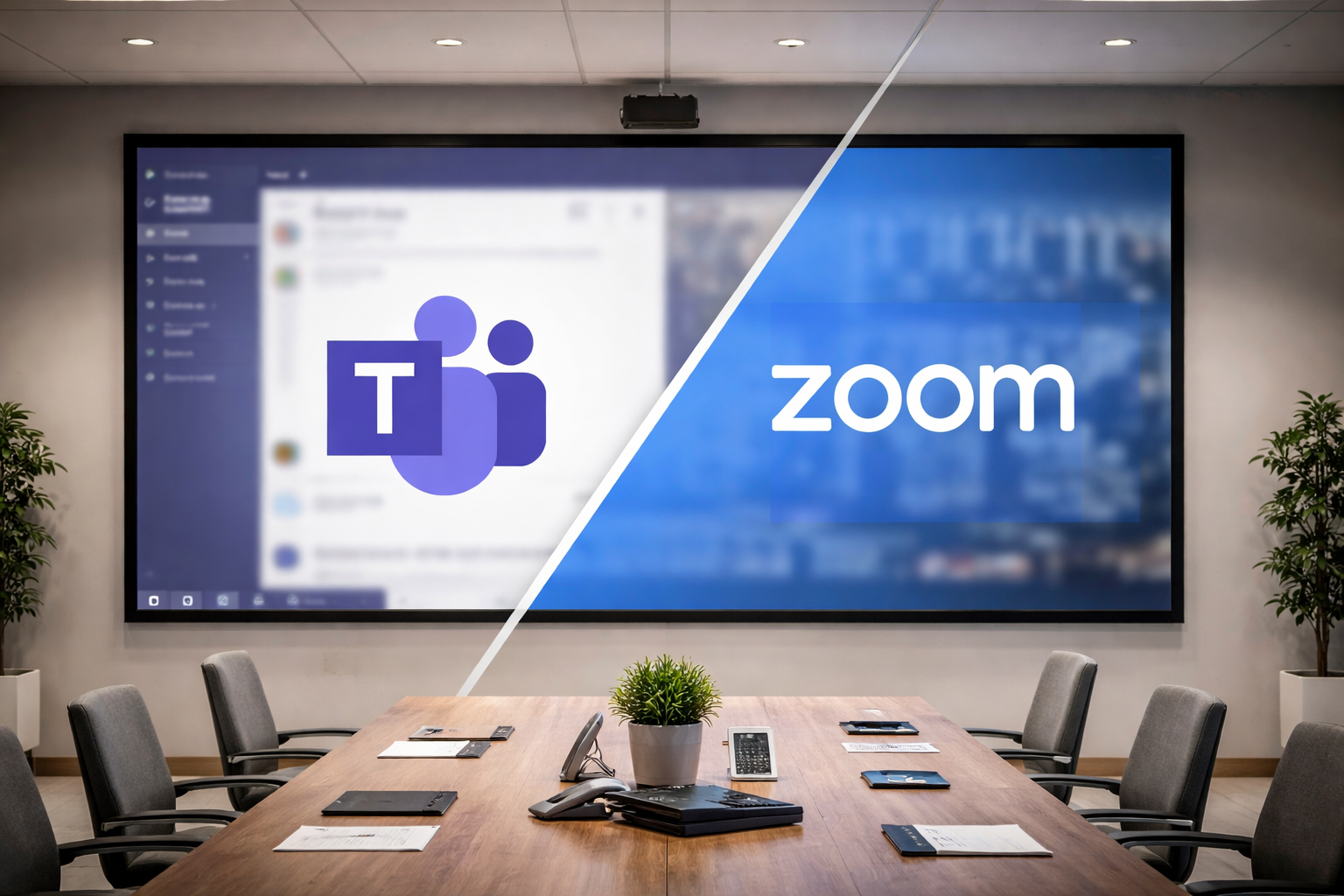 Microsoft Teams Rooms vs Zoom Rooms in UAE & GCC