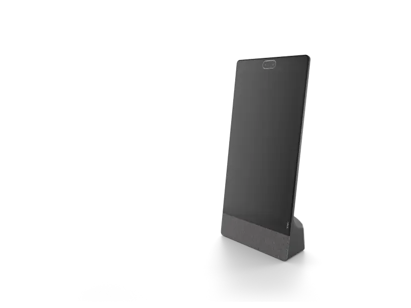 Neat Frame portrait-oriented personal video collaboration device
